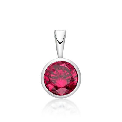 Picture of JULY            , 5mm BEZEL PENDANT